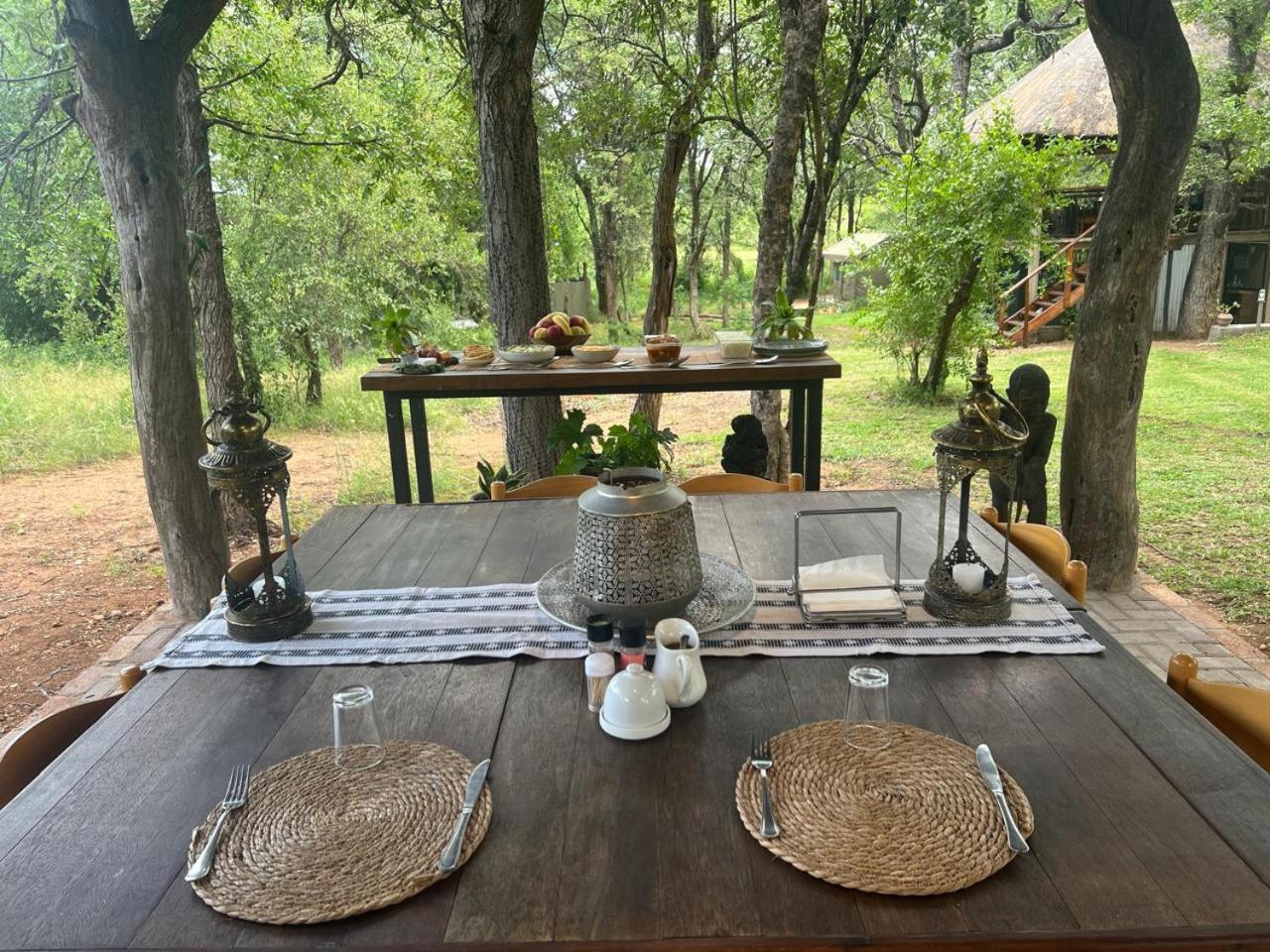 Ndzuti Bush Camp Hotel Balule Wildreservaat Buitenkant foto
